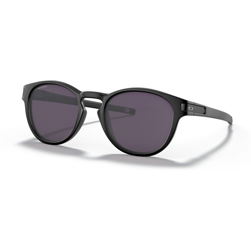 Oakley Latch Sunglasses in Matte Black Prizm Grey