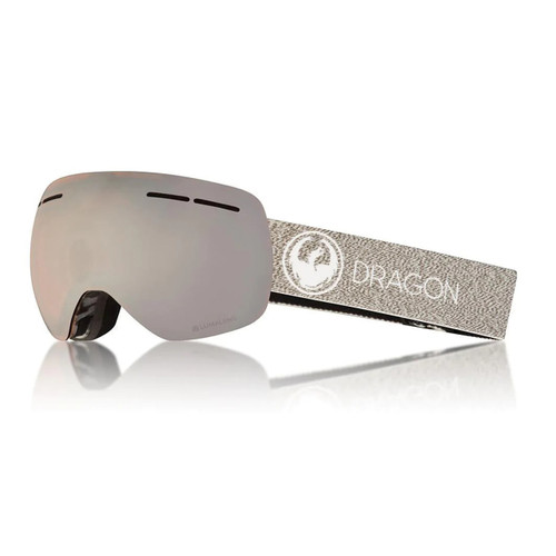 Dragon X1 Goggle in Mill Silver Ion + Dark Smoke