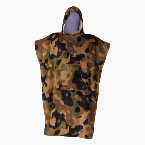 Billabong Mens Hooded Towel in Camo