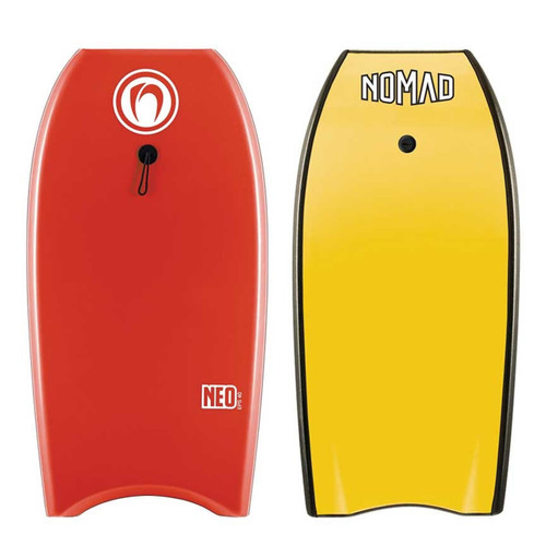 Nomad Neo EPS 38in Bodyboard in Red Yellow