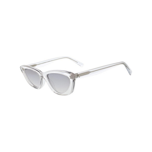 Kendall And Kylie Alessia Sunglasses in Shiny Crystal Clear