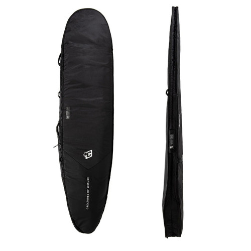 Creatures of Leisure Longboard Day Use DT2.0 7ft 6 Cover in Black Silver