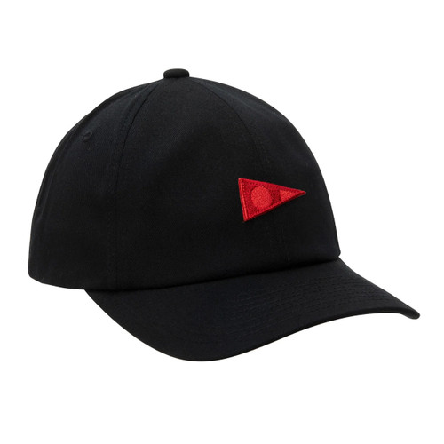 Florence Marine X Burgee Unstructured Hat in Black