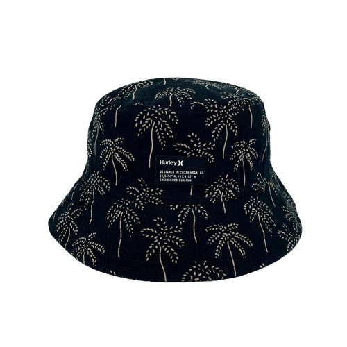 Hurley Coast Bucket Hat Mens in Black