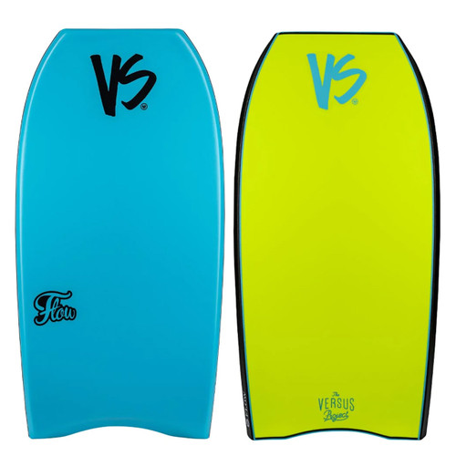 VS Flow PE 41in Bodyboard in Aqua Fluro Yellow