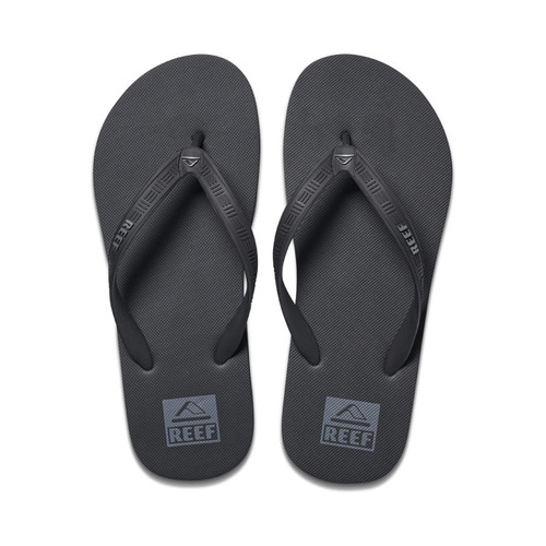 Reef Seaside Thongs Mens in Black