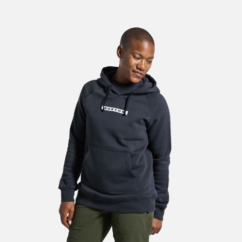 Burton Vault Pullover Hoodie Womens in True Black