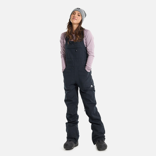 Burton Avalon Bib Pant 2024 Womens in True Black