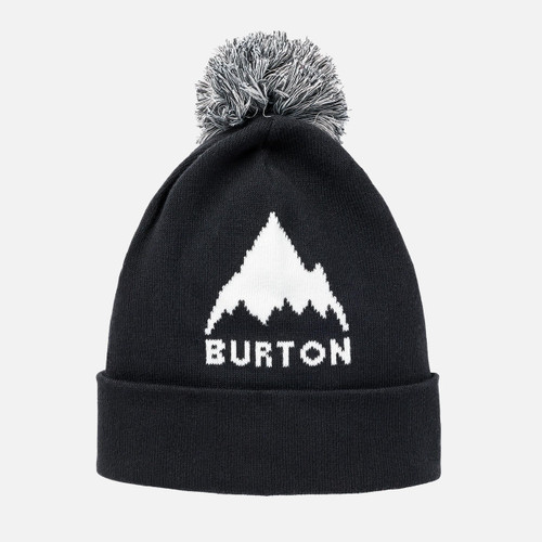 Burton Recycled Trope Beanie in True Black Burton Recycled Trope Beanie in True Black