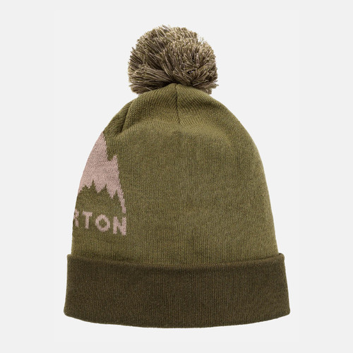 Burton Backcut Beanie in Martini Olive Silver Green TRIGGER BROS