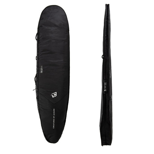 Creatures Of Leisure 9ft Longboard Day Use DT2.0 Cover in Black Silver