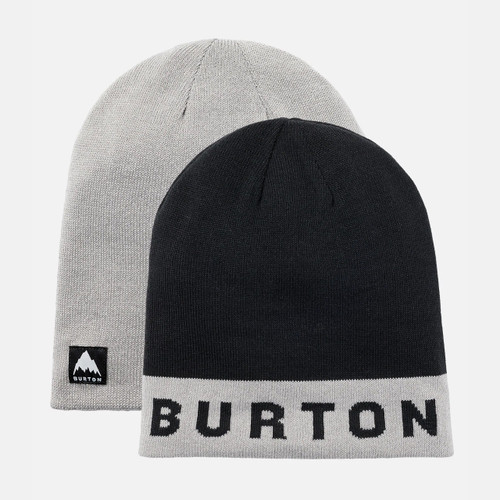 Burton Recycled Billboard Beanie in Sharkskin True Black