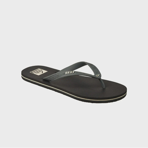 Reef Seaside Thongs Mens in Black Oat