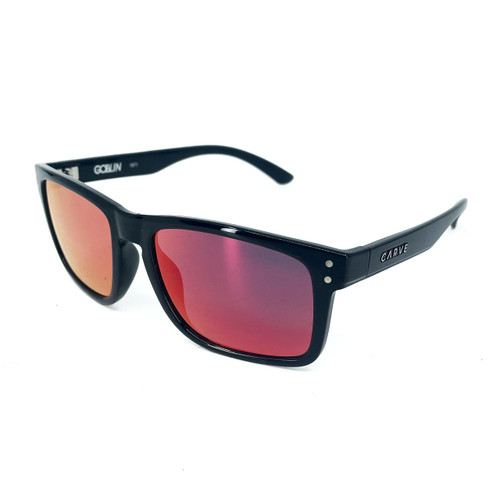 Carve Goblin Sunglasses in Black Gold Iridium