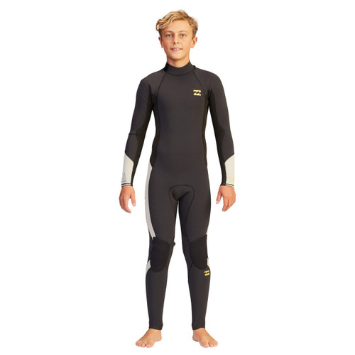 Billabong 3x2 Absolute BZ Steamer Boys in Black Rock