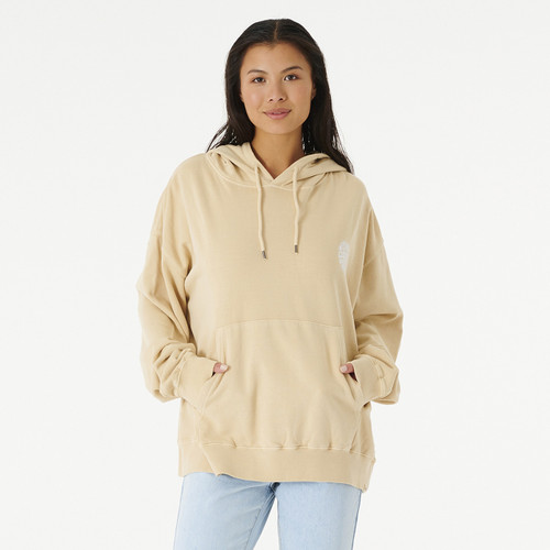 Rip Curl Icons Of Surf Hoodie Womens in Natural