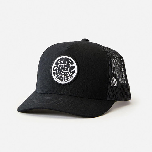 Rip Curl Icons Eco Trucker Hat Mens in Black White