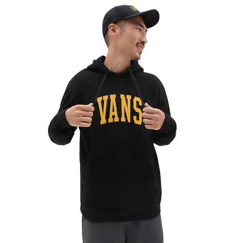 Vans Varsity Pullover Hoodie Mens in Black