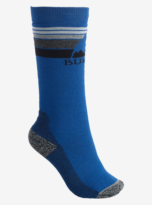 Burton Kids Emblem Midweight Sock in Classic Blue