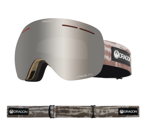 Dragon X1S Goggle in Wash LL Silver Ion + LL Amber