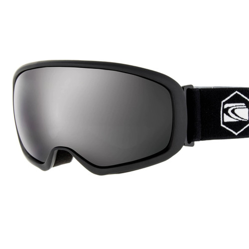 Carve First Tracks Goggle in Matte Black Grey Silver Iridium