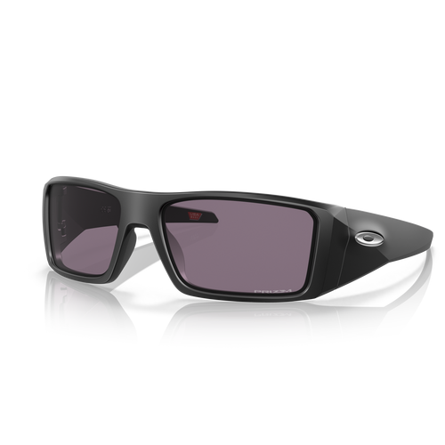 Oakley Heliostat Sunglasses in Matte Black Prizm Grey