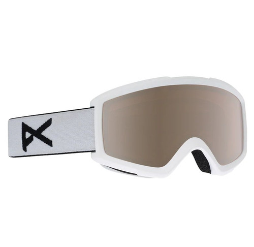 Anon Helix 2.0 Goggle in White Silver Amber + Amber