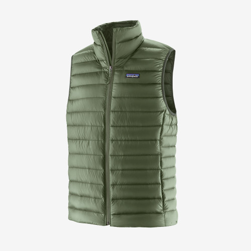 Patagonia Down Sweater Vest Mens in Sedge Green