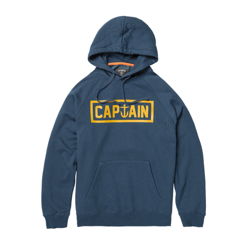 Captain Fin Co Shweaty Naval Hoodie Mens in Dark Navy