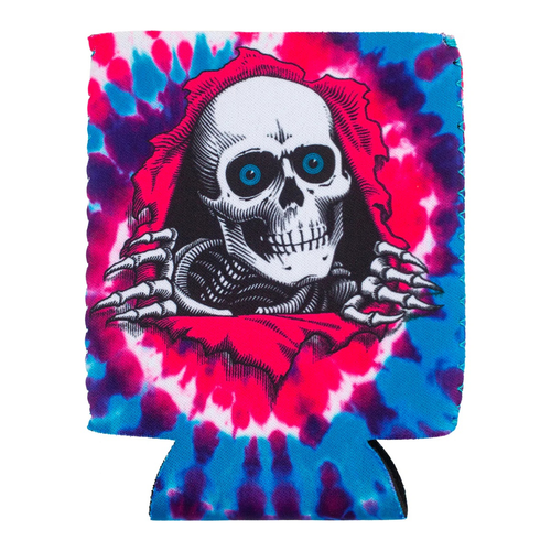 Powell Peralta Ripper Drink Koozie in Tie Dye Pink