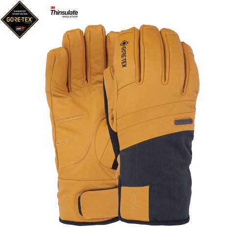 Pow Royal GTX +Active Glove Mens in Brown