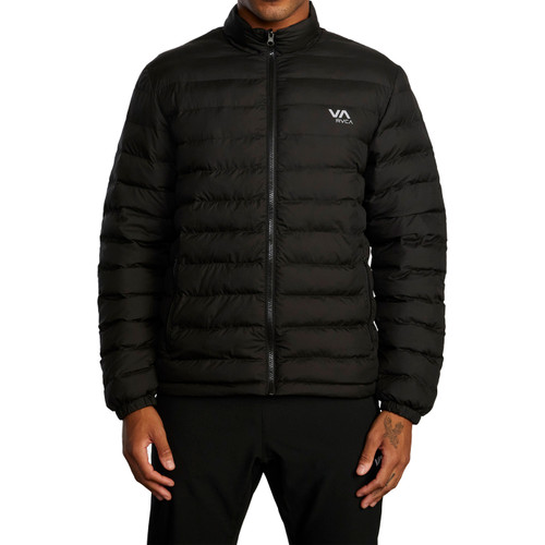 RVCA Packable Puffa Jacket Mens in Black 2