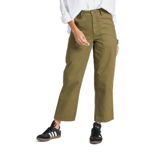 Brixton Alameda Pant Womens in Military Olive