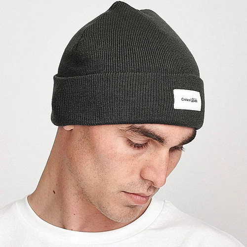 The Critical Slide Society Institute Beanie Mens in Vintage Black