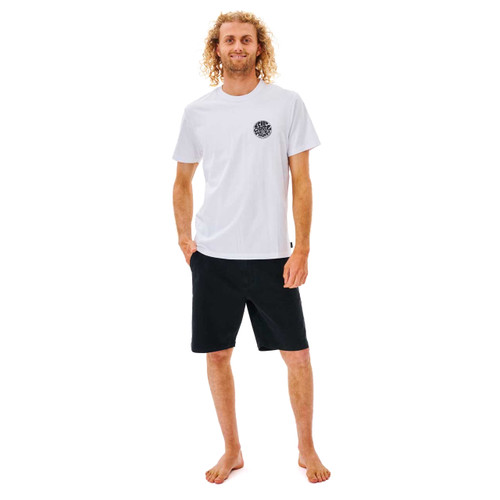 Rip Curl Wetsuit Icon Tee Mens in White