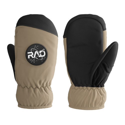 Rad Junior Swirl Mitten 2023 in Khaki Swirl