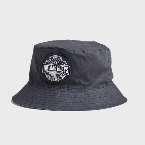 Mad Hueys Hueys Life Bucket Hat Mens in Petrol Blue