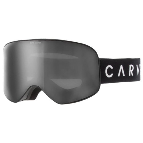 Carve Frother-S Goggle in Matte Black Grey Silver Mirror