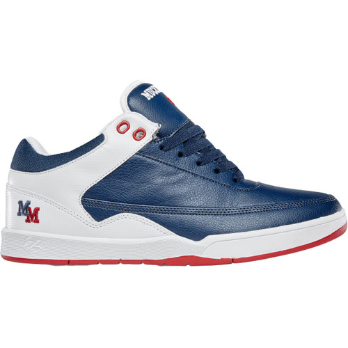 Es Stylus Mid X Muckmouth Shoes Mens in Blue White