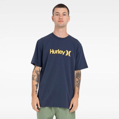 Hurley One & Only Tee Mens in Indigo