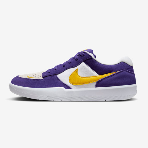 Nike SB Force 58 Shoes Mens in Court Purple Amarillo White