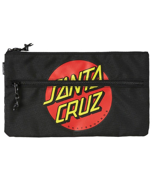 Santa Cruz Classic Dot Pencil Case Boys in Black