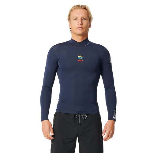 Rip Curl 1.5MM Dawn Patrol Long Sleeve Wetsuit Jacket Mens in Dark Navy