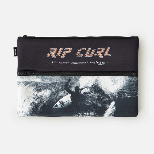 Rip Curl X Large Pencil Case 2023 in Black White