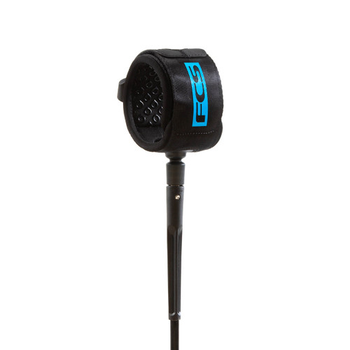 FCS Protect 7ft Big Wave Leash in Black