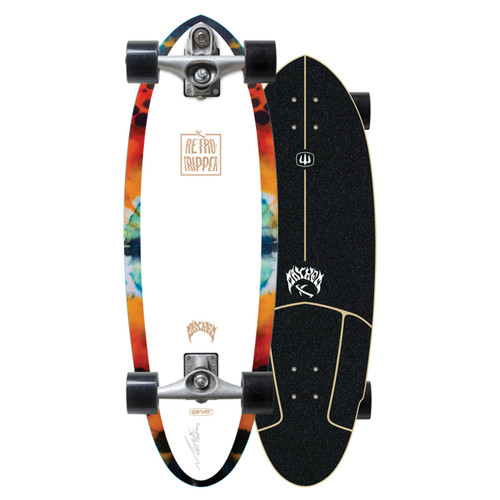 Lost x Carver RNF Retro C7 Raw 29.5in Surfskate Complete - TRIGGER