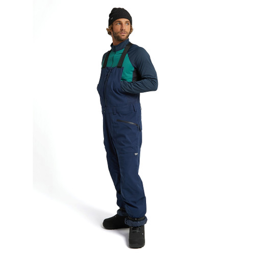 Burton Reserve Bib Pant 2024 Mens in Dress Blue