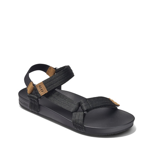 Reef Cushion Rem Sandal Womens in Black 2