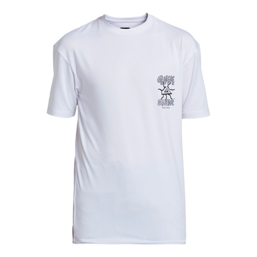 Quiksilver Mix Session Surf Tee Boys in White