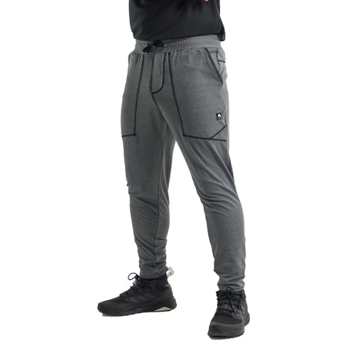 Burton Stockrun Grid Pants Mens in True Black